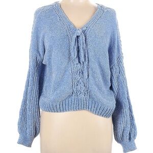 Blue Knit Sweater